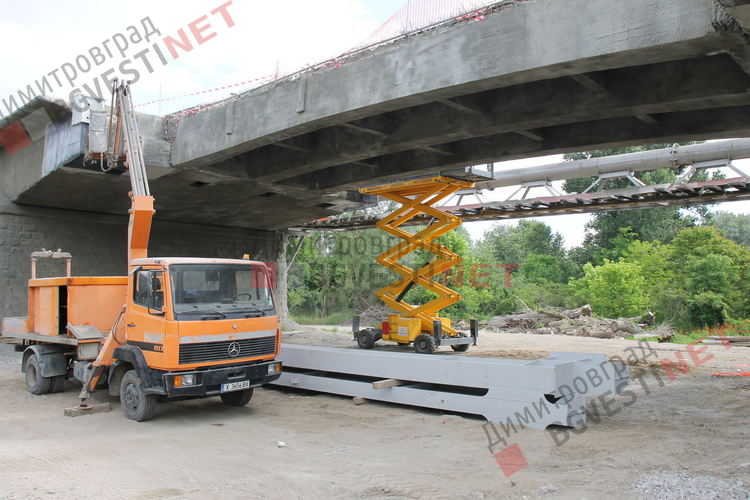 Кога се очаква автомобилният трафик да бъде пуснат по моста над р. Марица в Димитровград