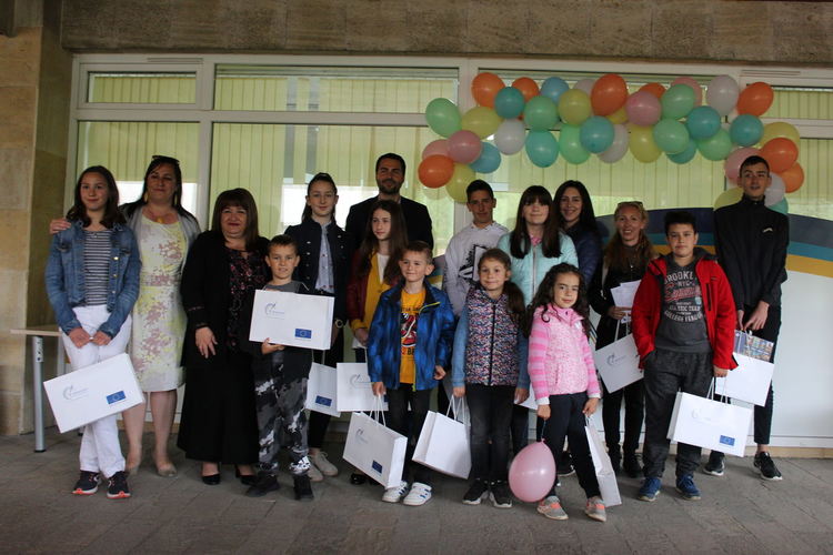 4-годишен участник във фотоконкурса "Европейският съюз в моята община"