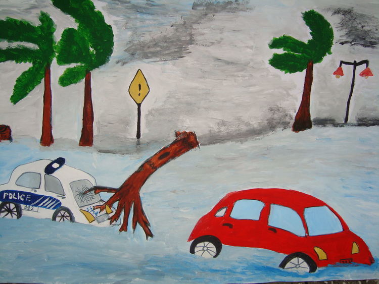 26 рисунки се класират за националния кръг на конкурса "С очите си видях бедата"   