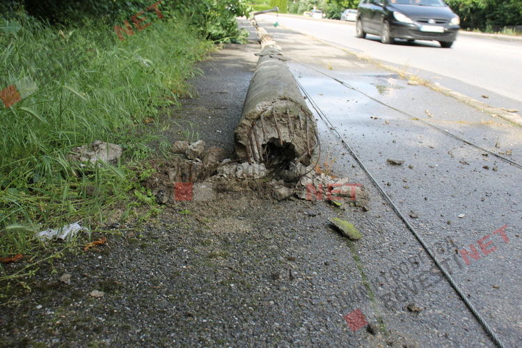 Част от околовръстното в Димитровград е затворено, целия трафик Хасково- Стара Загора минава през града