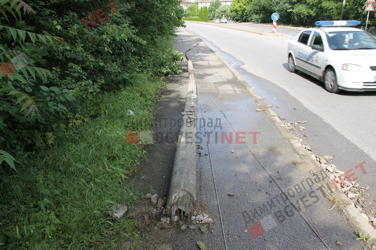 Част от околовръстното в Димитровград е затворено, целия трафик Хасково- Стара Загора минава през града