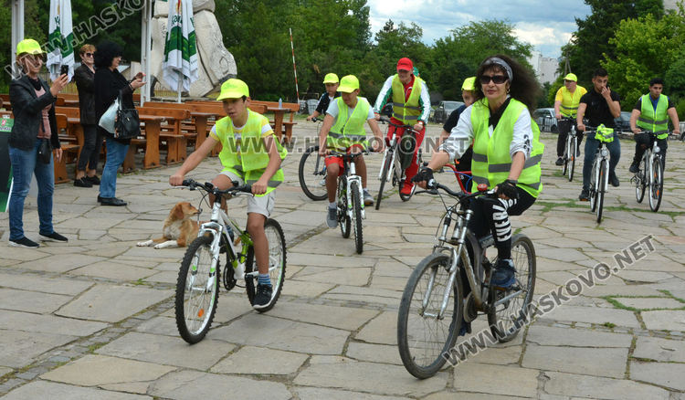 С велопоход в Хасково отбелязаха Световния ден на околната среда