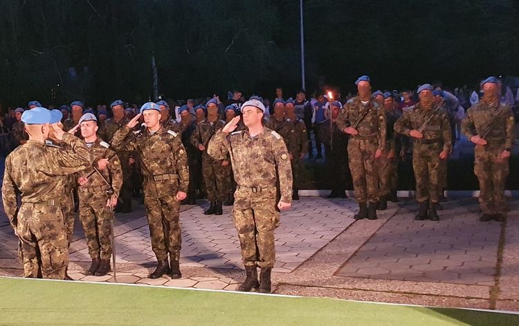 Тържествена заря-проверка събра стотици граждани на площада в Първомай