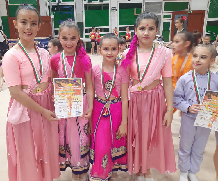 Призови места за гимнастичките на &bdquo;Калия&ldquo; в турнира &bdquo;Диляна Прима&ldquo;