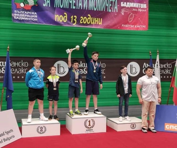 Ивана Гюрова е абсолютна шампионка по бадминтон на Държавното под 13 г.