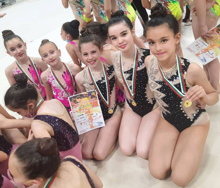 Призови места за гимнастичките на &bdquo;Калия&ldquo; в турнира &bdquo;Диляна Прима&ldquo;