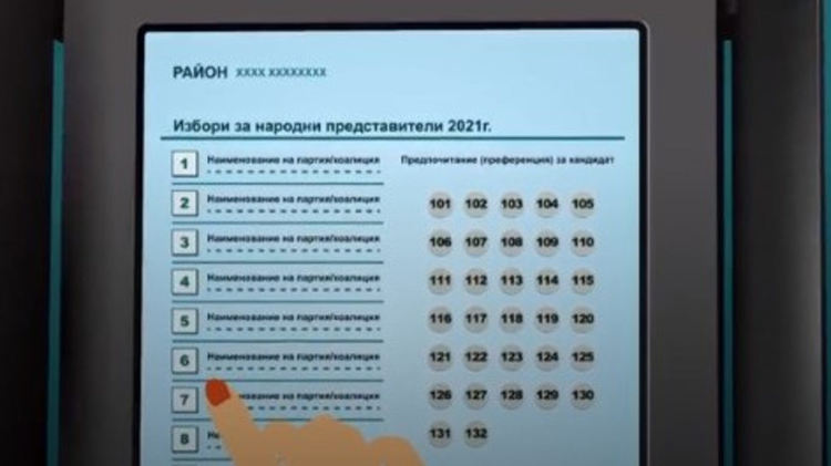 Ясни са номерата, с които ще гласуваме за партите и коалиците 