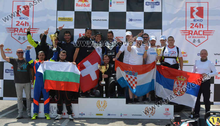 Отбори от Франция и Швейцария са шампиони в състезанието по картинг в Хасково