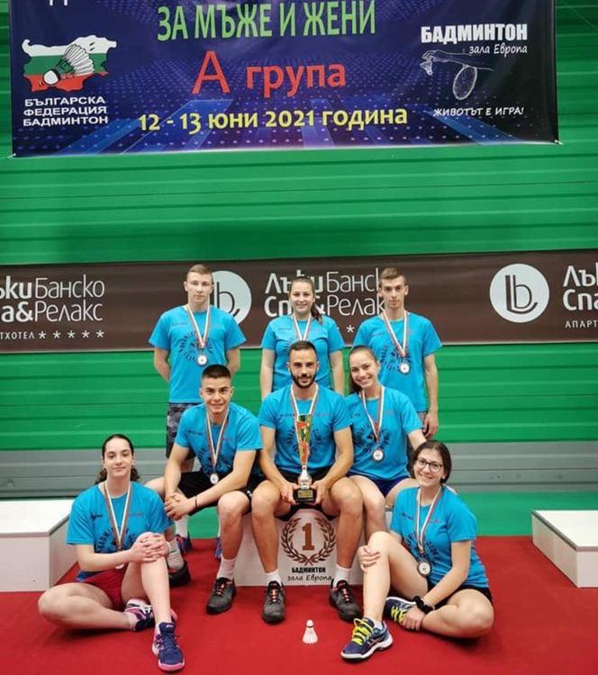 Бадминтон тимът на Хасково отново сред най-добрите в страната