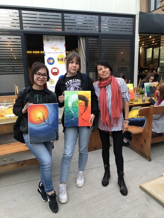 Изкуството срещу зависимостите по проект на Министерството намладежта и спорта