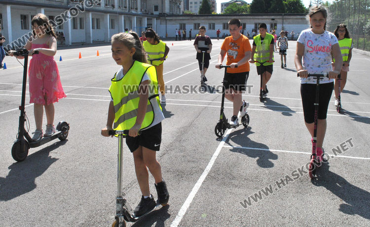 Акция за пътна безопасност в училище „Васил Левски“