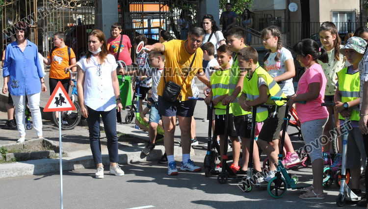 Акция за пътна безопасност в училище „Васил Левски“