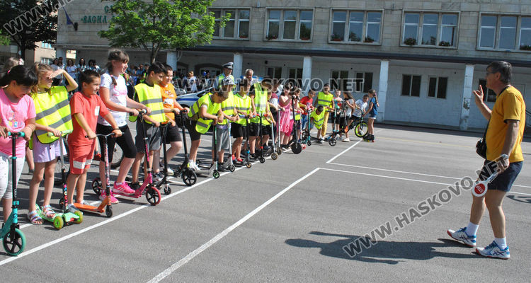 Акция за пътна безопасност в училище „Васил Левски“