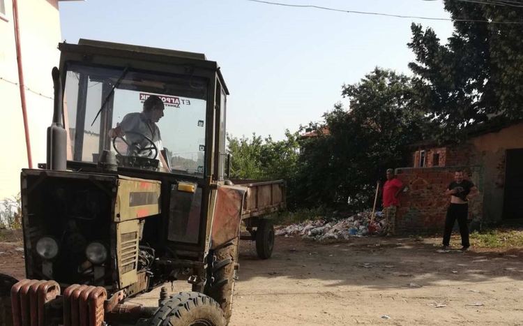 Жителите на Градина започнаха да чистят селото си