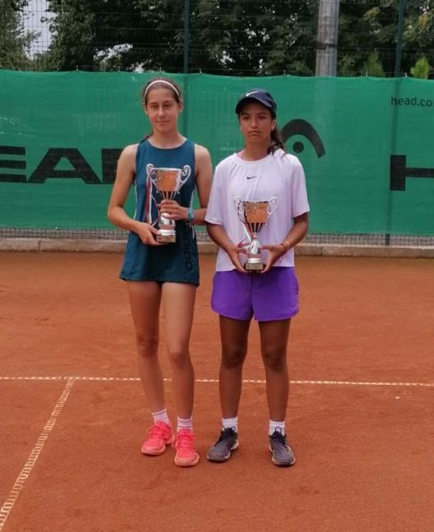 Адрияно Дженев и Елизара Янева са шампиони на държавното по тенис в Хасково