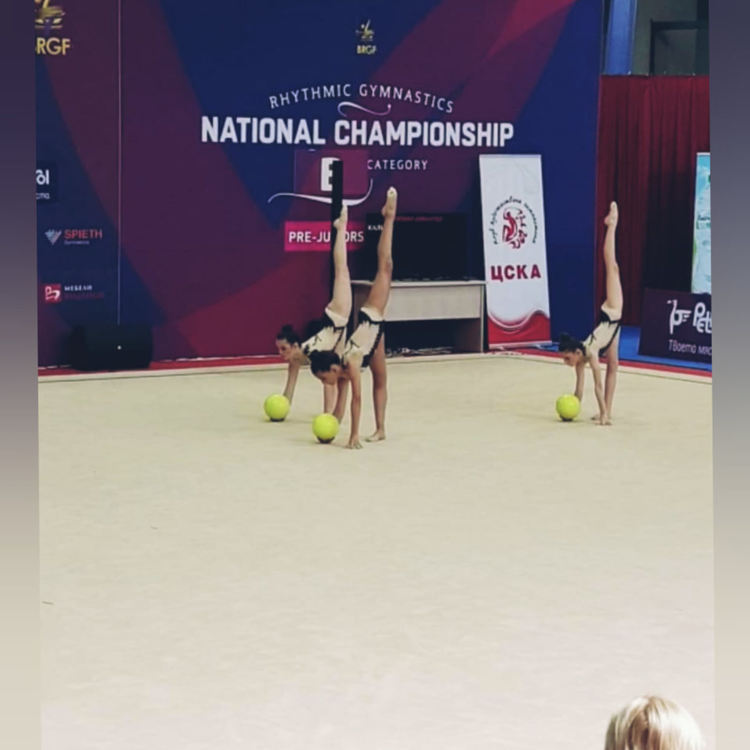 Успех за гимнастичките на „Калия“ в Държавното първенство в София