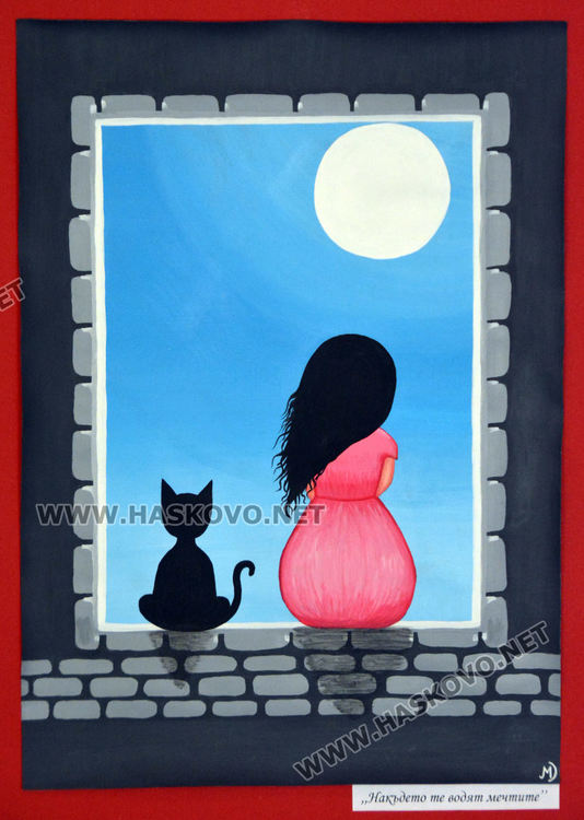 16-годишната Милена Димитрова показа своето вдъхновение от цветове