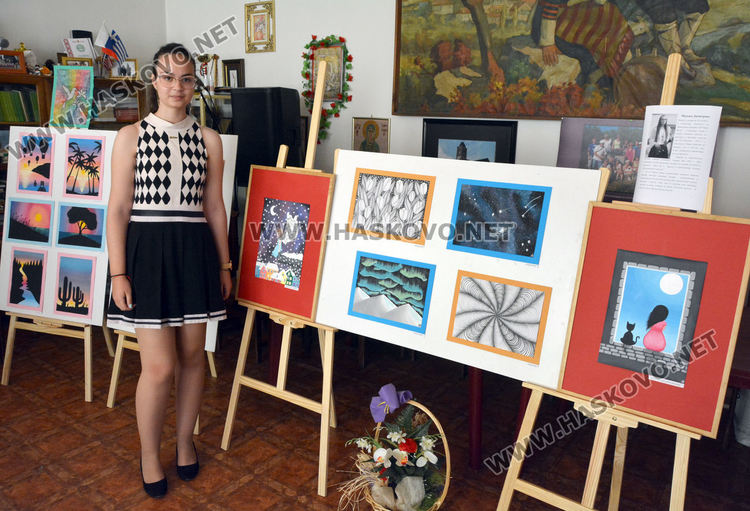 16-годишната Милена Димитрова показа своето вдъхновение от цветове