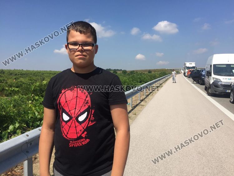 Обърната вишка затвори платното към Харманли на АМ ”Марица”