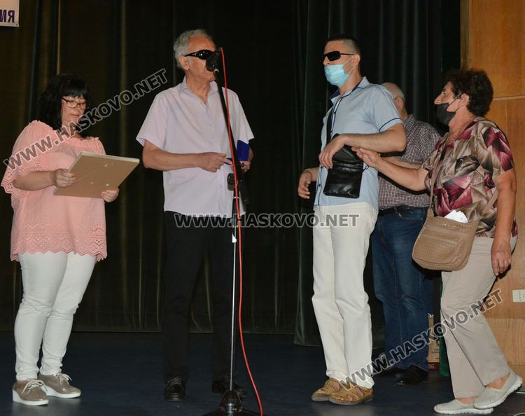 Концерт и отличия за 100 г. от Съюза на слепите