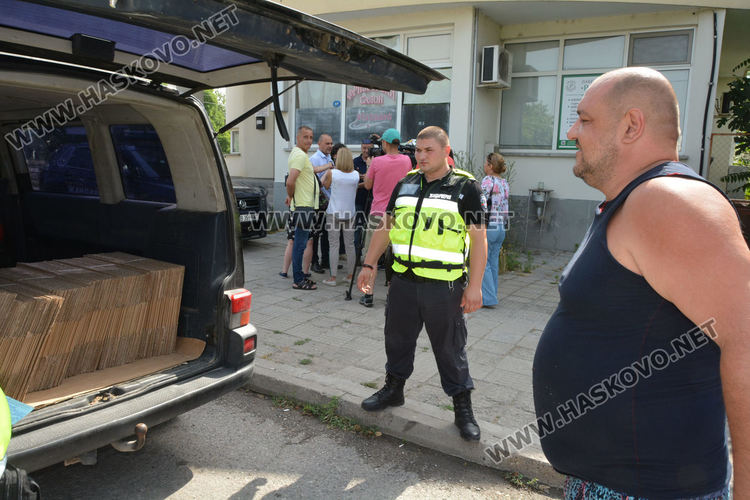 Акция на МВР срещу купуване на гласове в Хасково