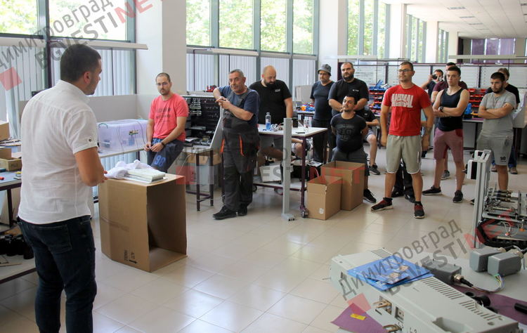 Божидар Петков на среща в PL Рroject