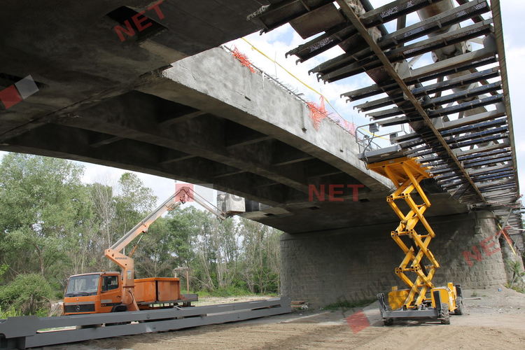 Състоянието на моста в края на май месец