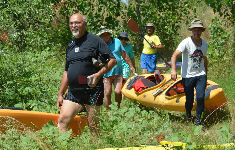Каяци "превземат" водите на река Марица при Димитровград