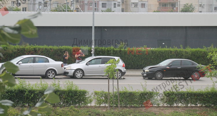 Верижна катастрофа в Димитровград