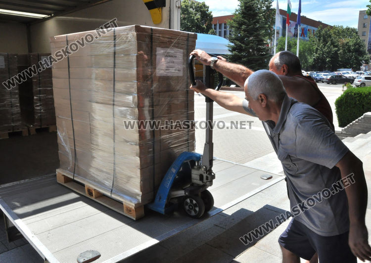 Пристигнаха 234 600 бюлетини за област Хасково