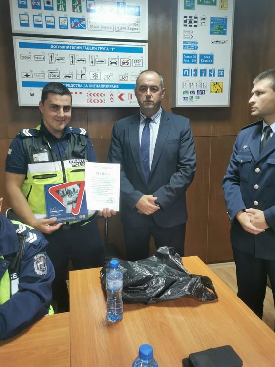 Петима с награди по случай празника на МВР