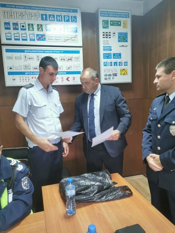 Петима с награди по случай празника на МВР