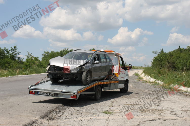 Направиха сефтето! Първа катастрофа на новооткрития участък за Стара Загора, часове след пуска му