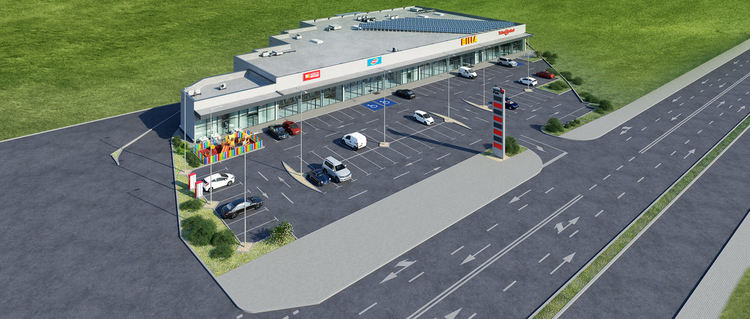 3D проект на бъдещия парк