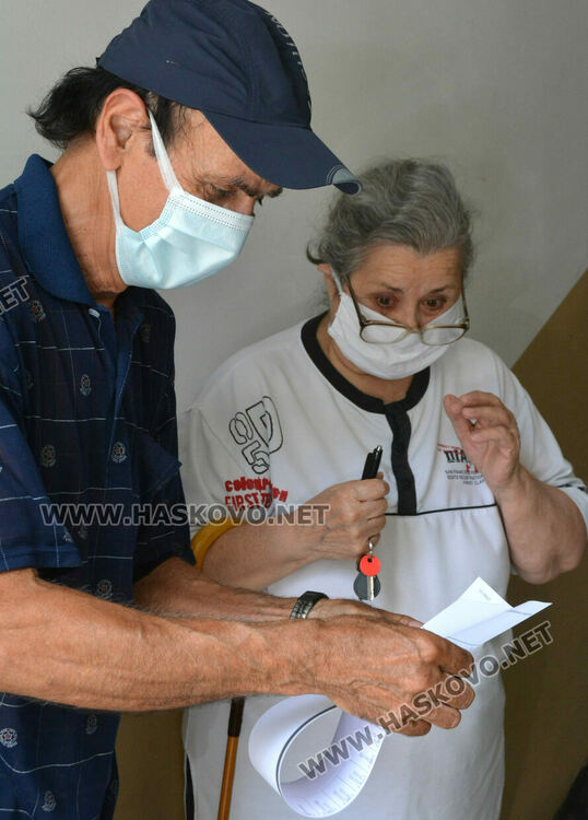 Несъвпадения на адреси на хора с увреждания, заявили подвижна урна в Хасково