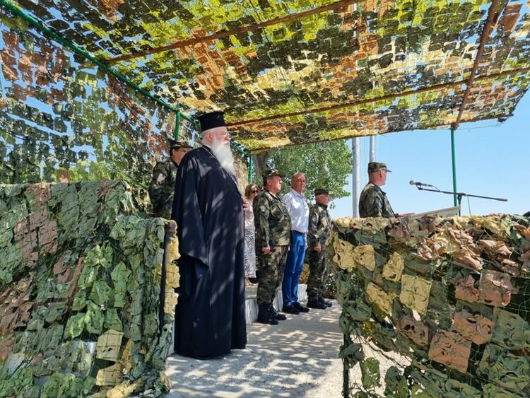 Военното формирование на Асеновград с нов командир (снимки)