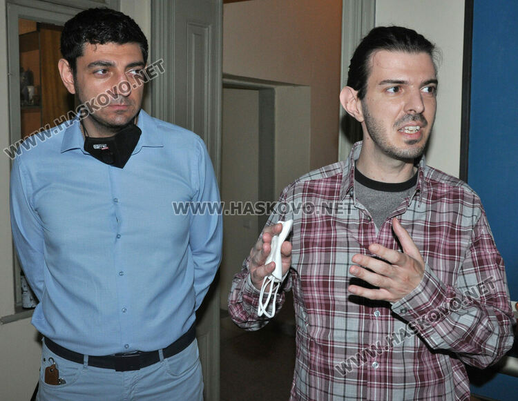 Христо Петров и Стефан Ставрев /вляво/