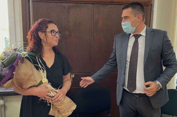 Христина Жисова встъпи в длъжност в Районения съд на Хасково