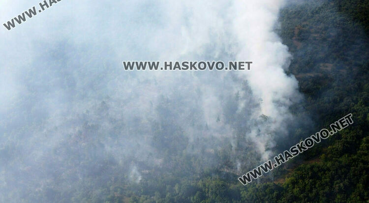 Пожарът в Свиленградско е овладян