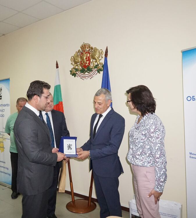 Областният управител на Хасково и делегация от Ирак със споразумение за сътрудничество