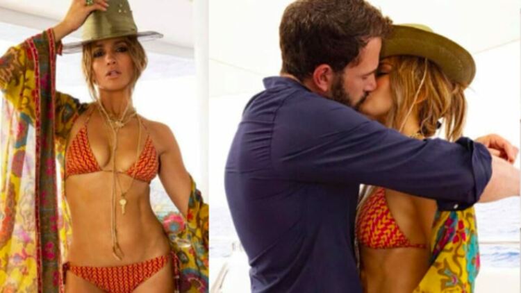 Джей Ло по бикини и шал за Ч.Р.Д.