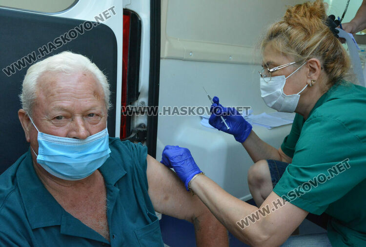  Хасковлии с възможност да се ваксинират всеки ден в различни пунктове на областта