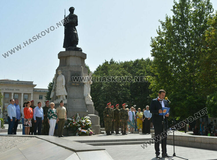 В Хасково отбелязаха 118 г. от избухването на Илинденско-Преображенското въстание