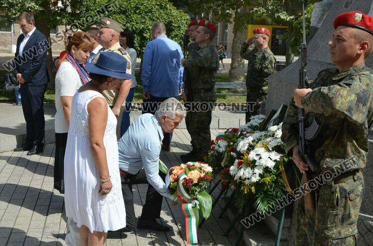 В Хасково отбелязаха 118 г. от избухването на Илинденско-Преображенското въстание