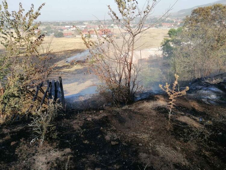 Огнен ад в Пловдивско - пожари в Първенец, Стамболийски и Централен Балкан (снимки)