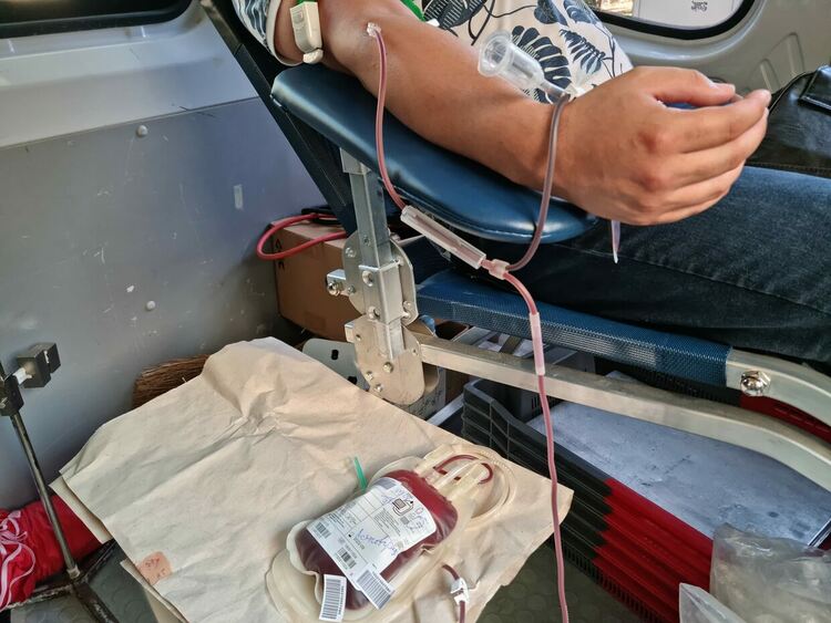 Кръводарителска кампания в Асеновград