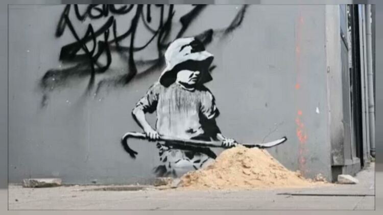 "Всички сме в една лодка" - появиха се нови графити в стила на Банкси