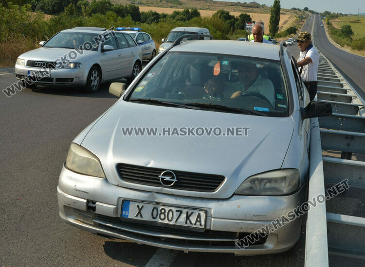 Хюндай и Опел се разбиха край Хасково
