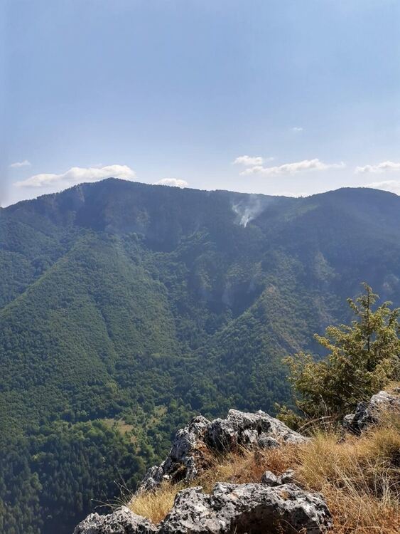 Големият пожар в Родопите почти е потушен