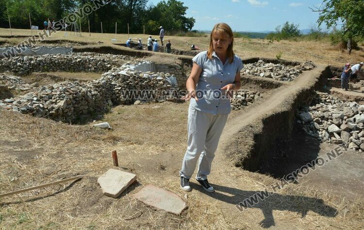  Разкриха банята с мозайки в имението на Тит Флавий и Клавдия Монтана край Каснаково